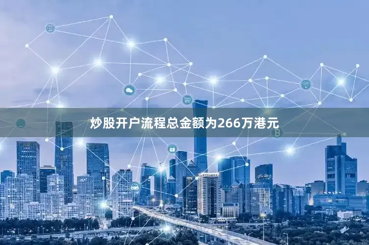 炒股开户流程总金额为266万港元