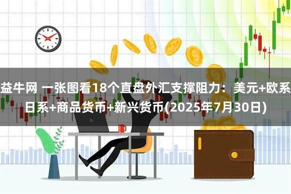 益牛网 一张图看18个直盘外汇支撑阻力：美元+欧系日系+商品货币+新兴货币(2025年7月30日)